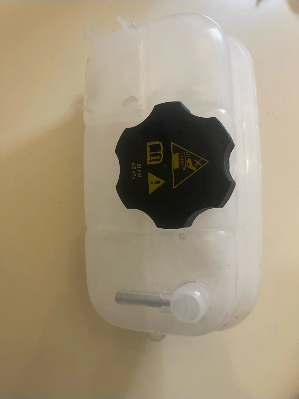 Engine Coolant Reservoir Tank with Cap for Jeep Wrangler 2018-2024, Gladiator